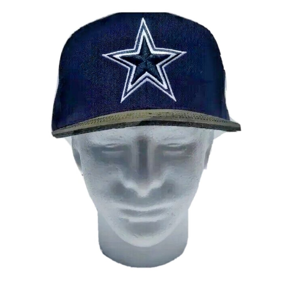 Dallas Cowboys Pro Football Navy Blue Camo Brim Snapback Truckers Sports‎ Hat